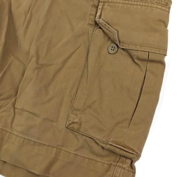 Ralph Lauren Classic Chino Cargo Shorts Brown 34 - Picture 3 of 8